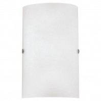 Eglo-Troy 3 Wall Light With White - Satin Glass Shade 